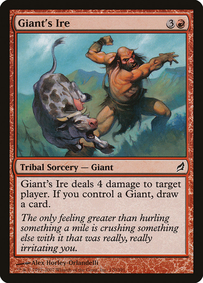 Giant's Ire (Lorwyn #170)