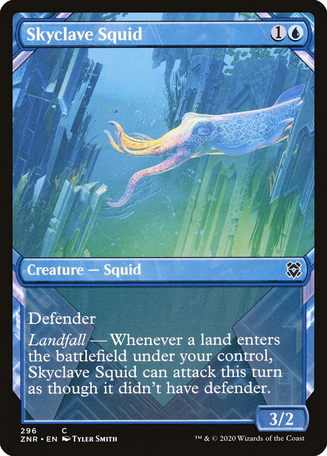 Skyclave Squid (Zendikar Rising #296)
