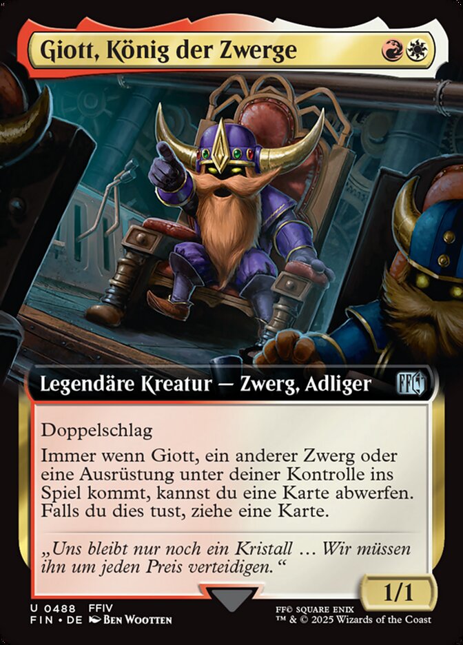 Giott, König der Zwerge