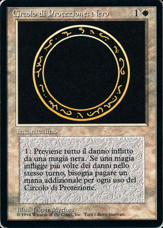 Circle of Protection: Black (Foreign Black Border #9)
