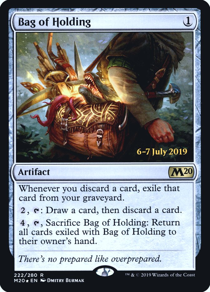 Bag of Holding (Core Set 2020 Promos #222s)