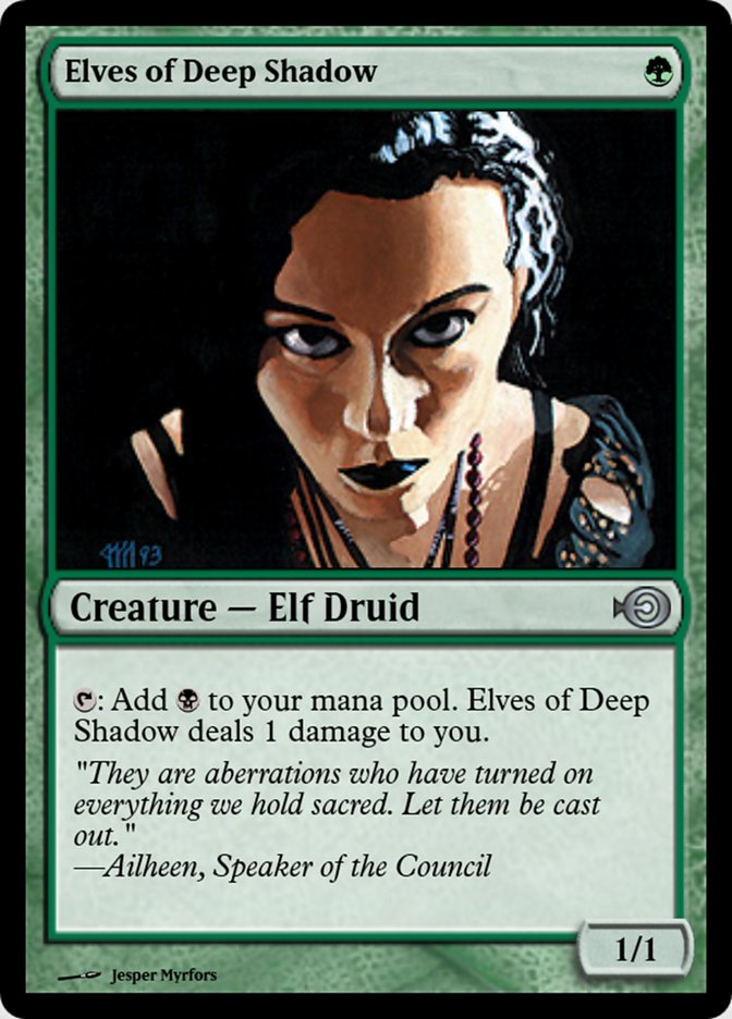 Elves of Deep Shadow (Magic Online Promos #35974)
