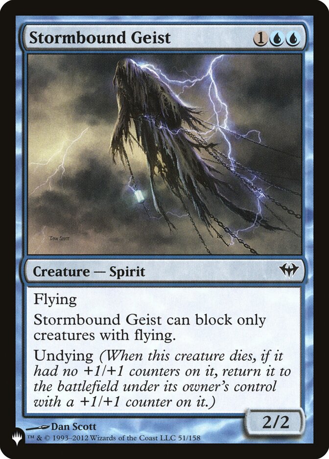 Stormbound Geist (The List #DKA-51)