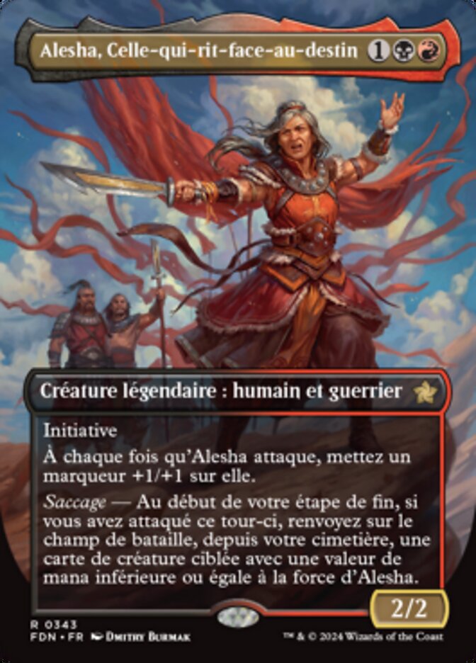 Alesha, Who Laughs at Fate (Foundations #343)