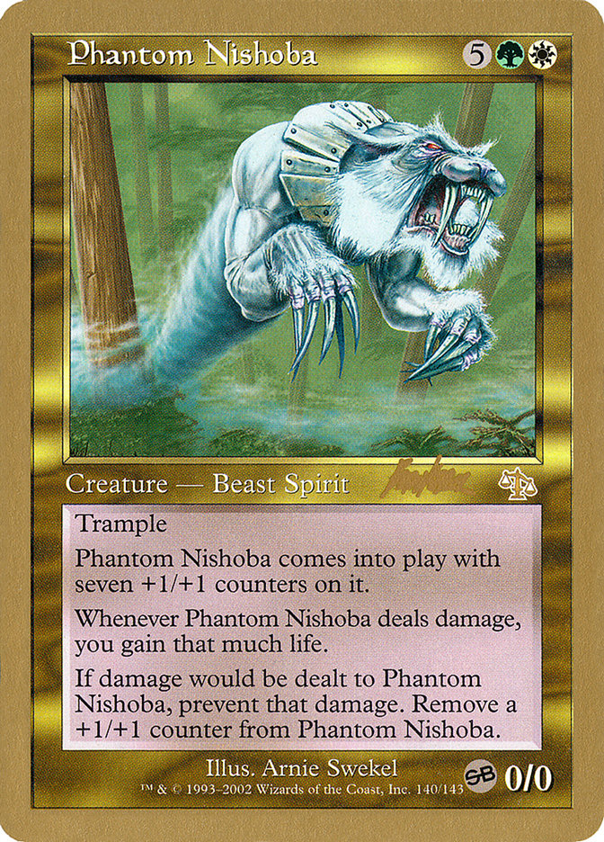 Phantom Nishoba (World Championship Decks 2002 #bk140sb)