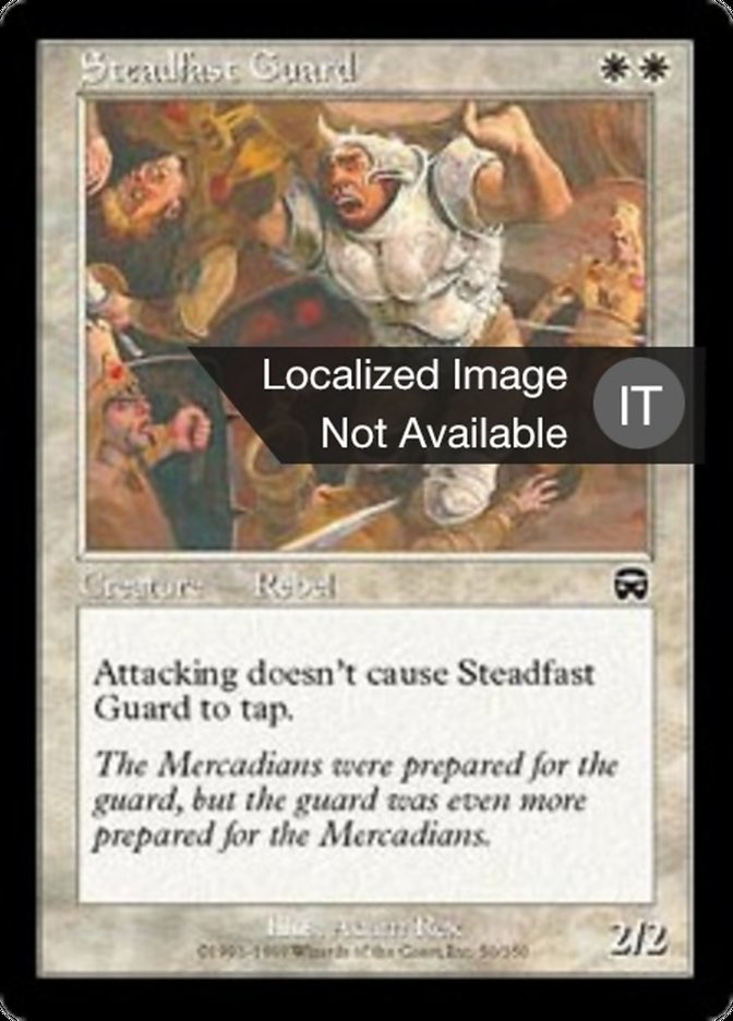 Steadfast Guard (Mercadian Masques #50)