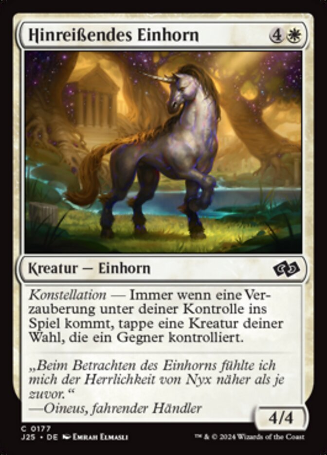 Hinreißendes Einhorn