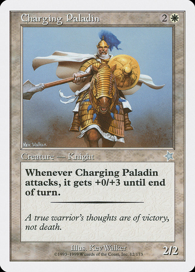 Charging Paladin (Starter 1999 #12)