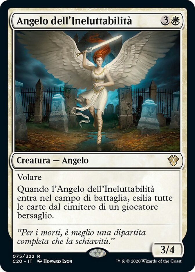 Angel of Finality (Commander 2020 #75)