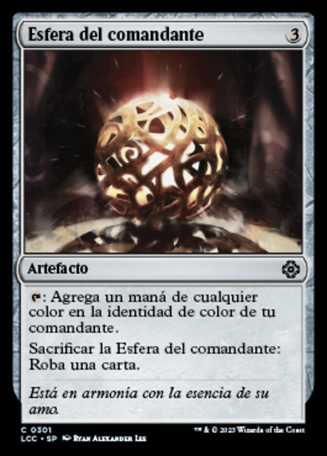 Commander's Sphere (The Lost Caverns of Ixalan Commander #301)