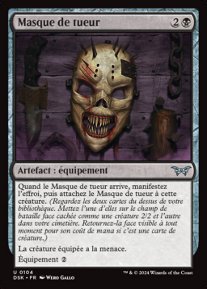 Masque de tueur