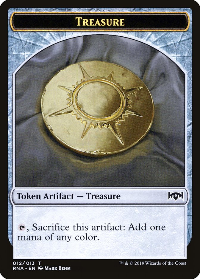 Treasure (Ravnica Allegiance Tokens #12)