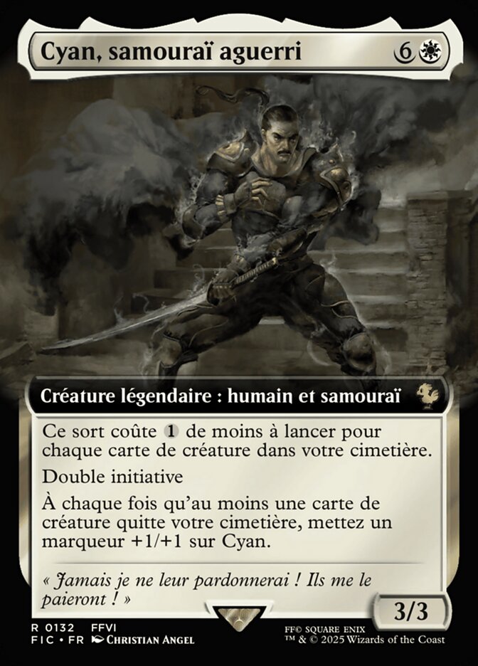 Cyan, samouraï vengeur