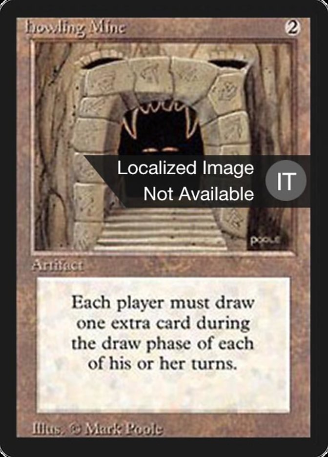 Howling Mine (Foreign Black Border #251)