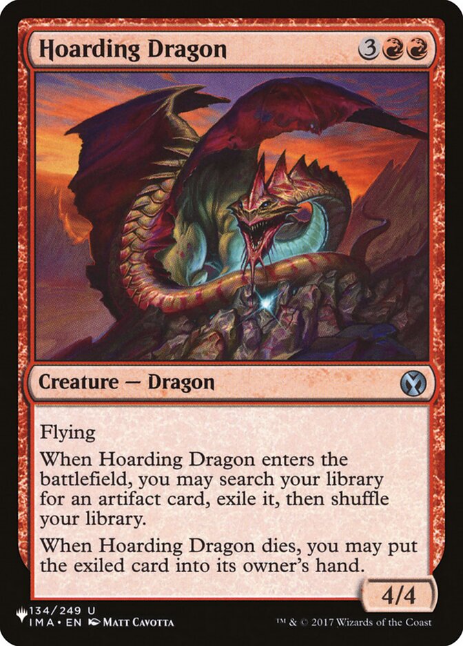 Hoarding Dragon (The List #IMA-134)