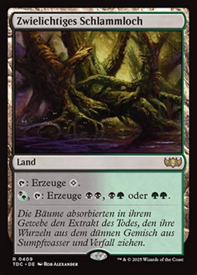 Zwielichtiges Schlammloch