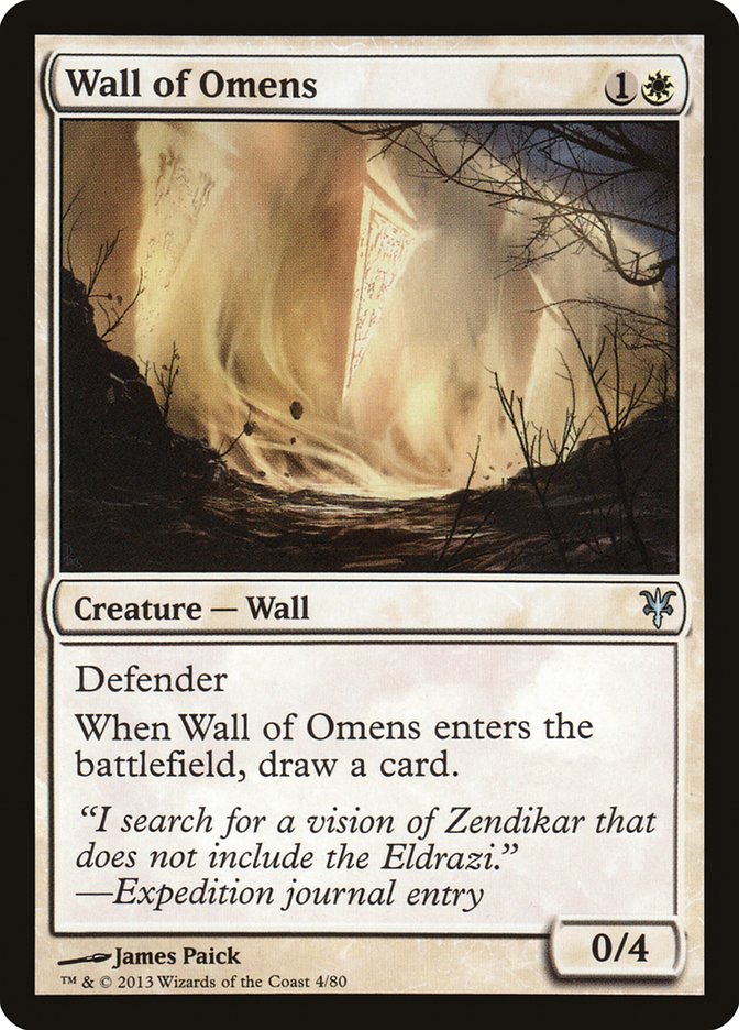 Wall of Omens (Duel Decks: Sorin vs. Tibalt #4)