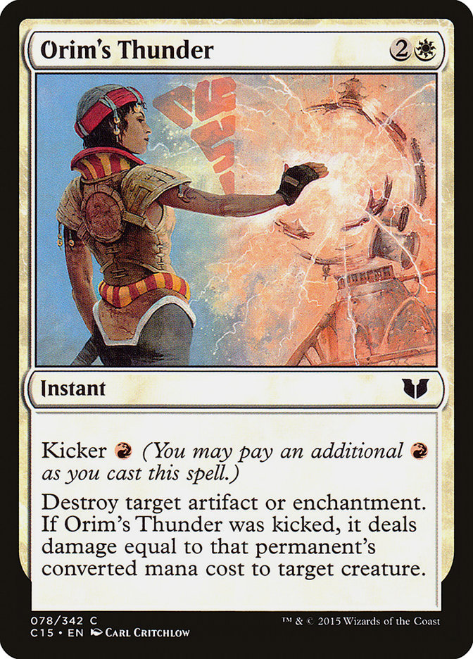 Orim's Thunder (Commander 2015 #78)