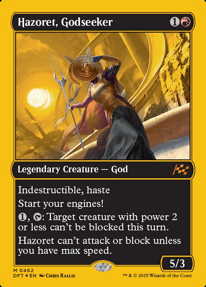 Hazoret, Godseeker