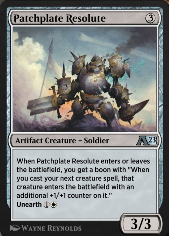 Patchplate Resolute (Alchemy: The Brothers' War #28)