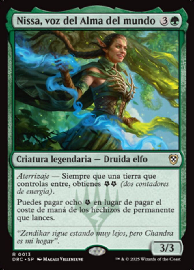 Nissa, voz del Alma del mundo