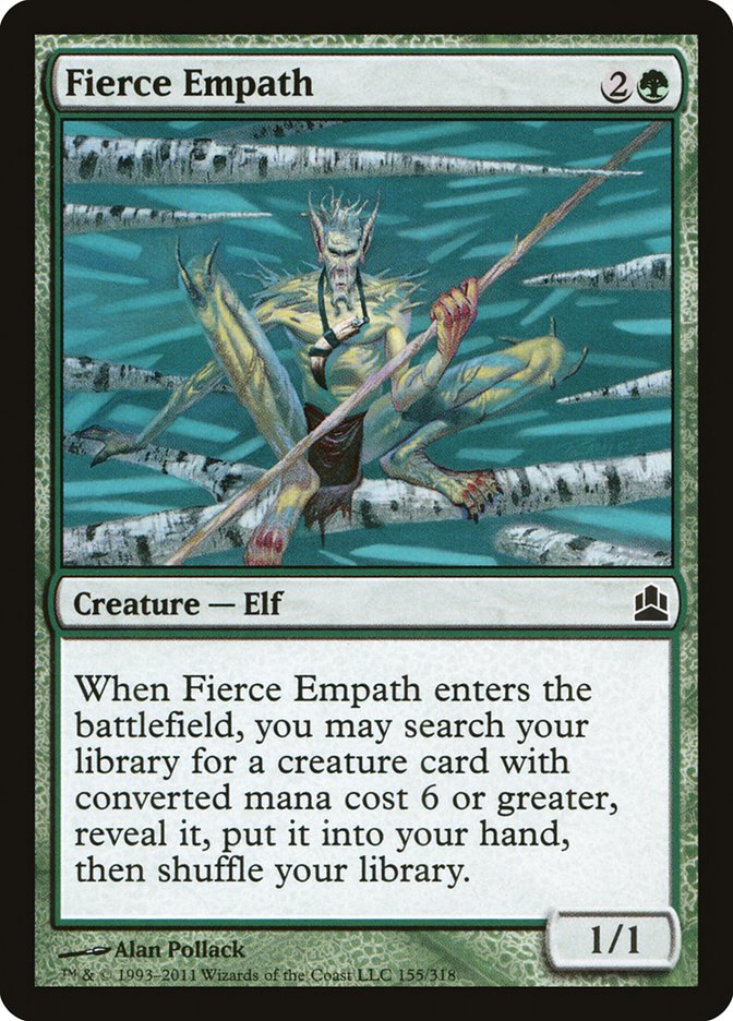 Fierce Empath (Commander 2011 #155)