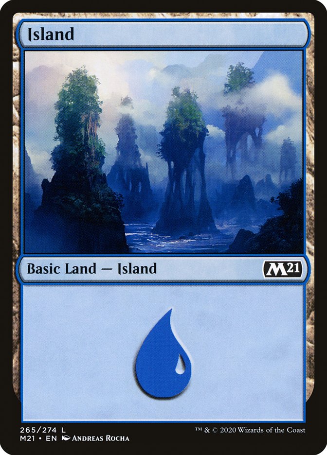Island (Core Set 2021 #265)