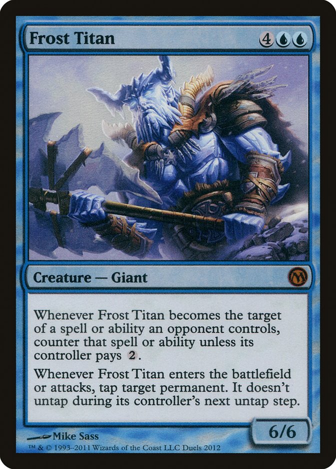 Frost Titan (Duels of the Planeswalkers 2012 Promos  #1)