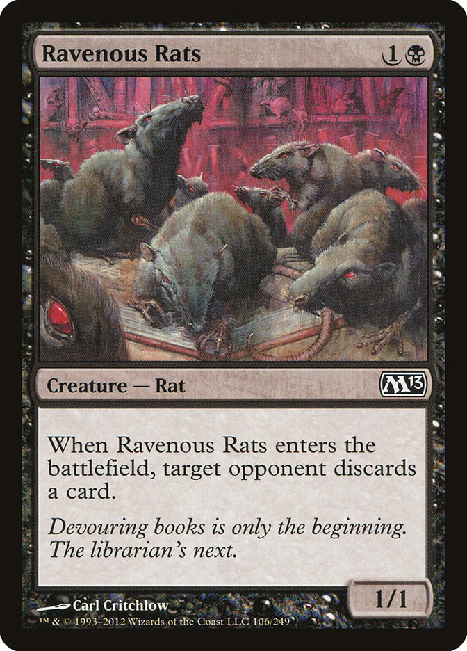 Ravenous Rats (Magic 2013 #106)