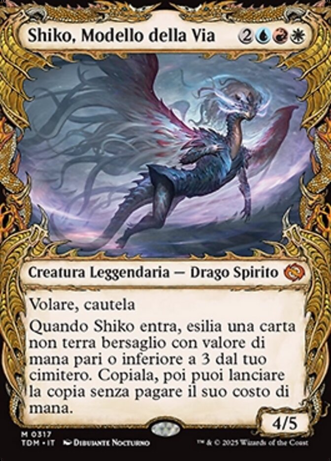 Shiko, Modello della Via