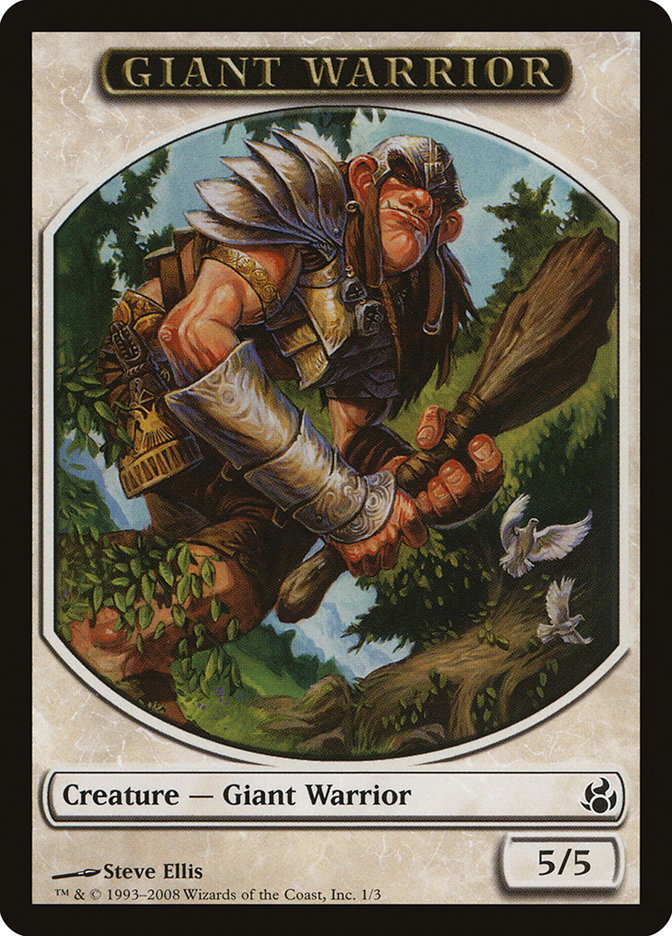 Giant Warrior (Morningtide Tokens #1)