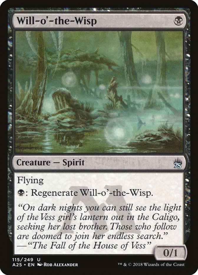 Will-o'-the-Wisp (Masters 25 #115)