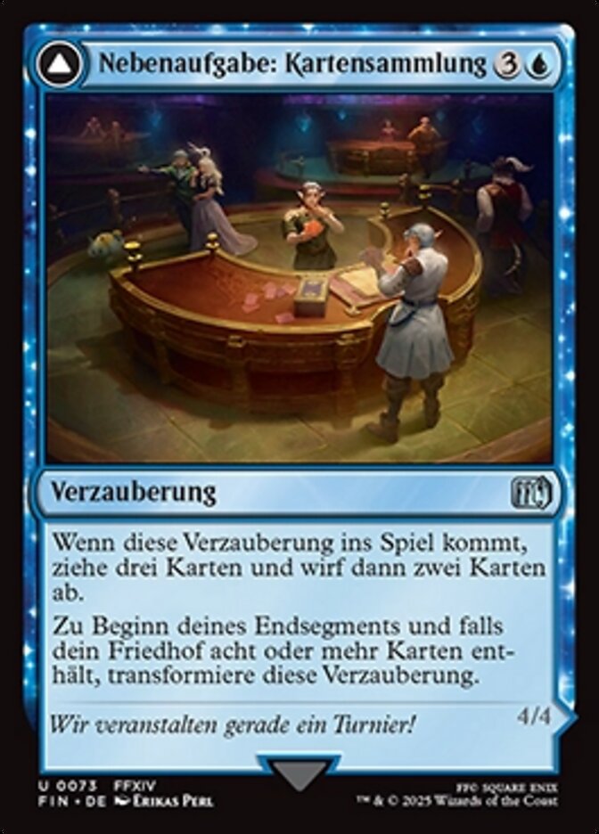 Nebenaufgabe: Kartensammlung