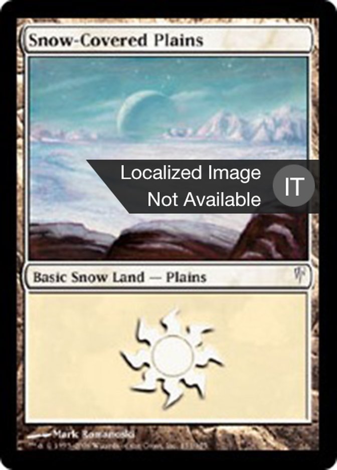 Snow-Covered Plains (Coldsnap #151)