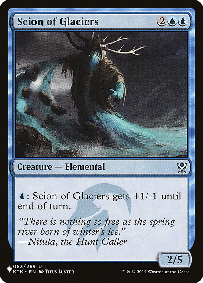 Scion of Glaciers (The List #KTK-53)