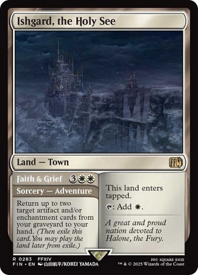 Ishgard, the Holy See // Faith & Grief