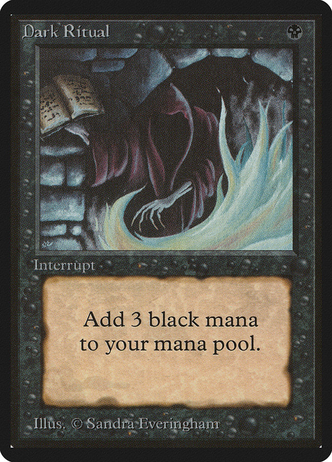 Dark Ritual (Limited Edition Beta #99)