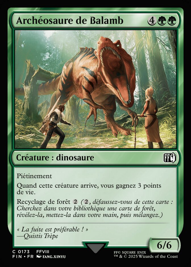 Archéosaure de Balamb