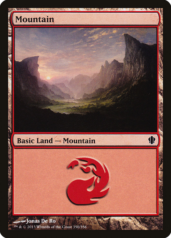 Mountain (Commander 2013 #350)