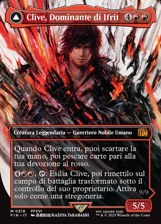 Clive, Ifrit's Dominant