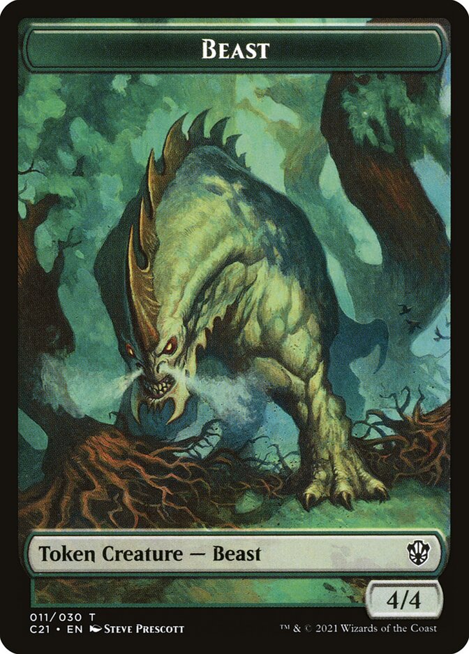 Beast (Commander 2021 Tokens #11)