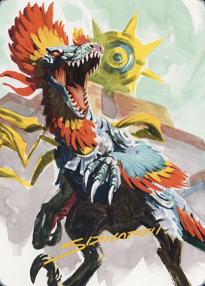 Pantlaza, Sun-Favored // Pantlaza, Sun-Favored (The Lost Caverns of Ixalan Art Series #75)