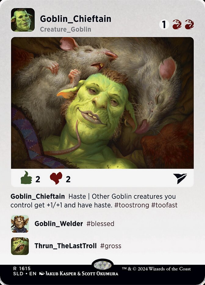 Goblin Chieftain (Secret Lair Drop #1615)