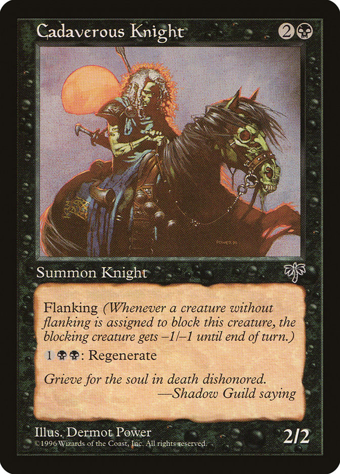 Cadaverous Knight (Mirage #110)