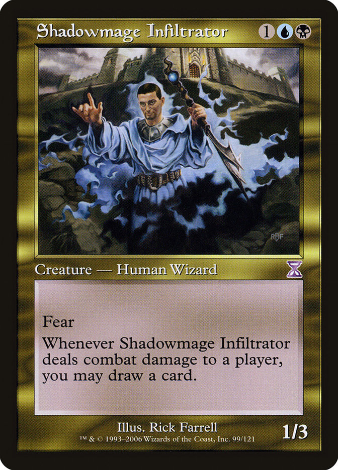 Shadowmage Infiltrator (Time Spiral Timeshifted #99)