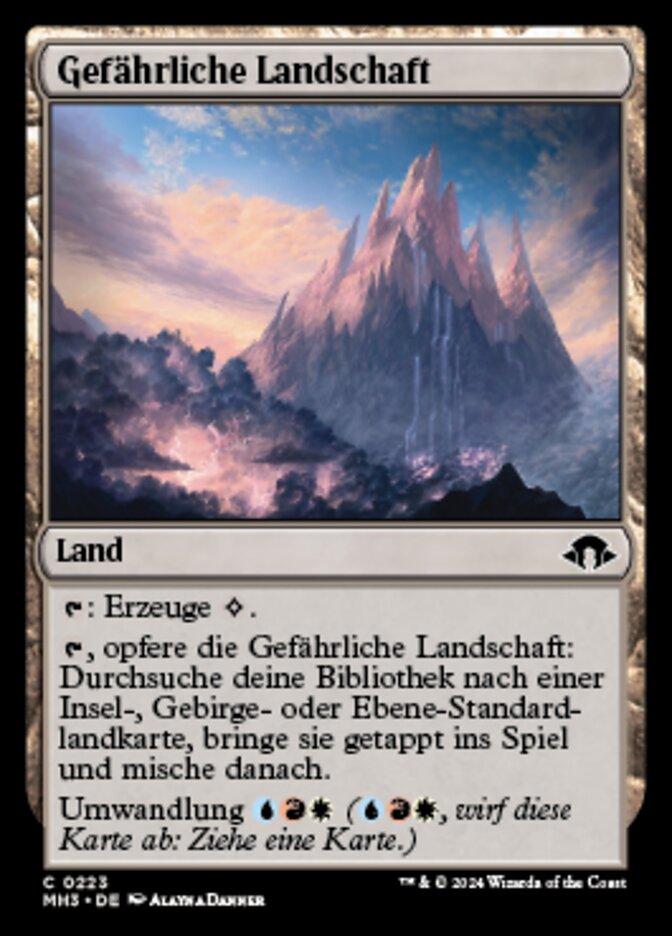 Gefährliche Landschaft