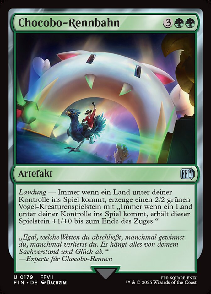 Chocobo-Rennbahn