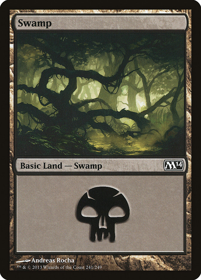 Swamp (Magic 2014 #241)