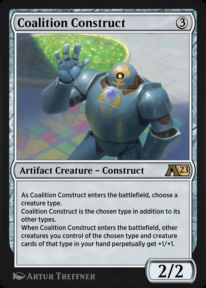 Coalition Construct (Alchemy: Dominaria #30)