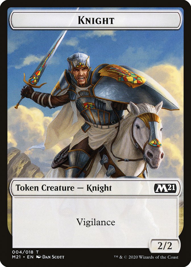 Knight (Core Set 2021 Tokens #4)